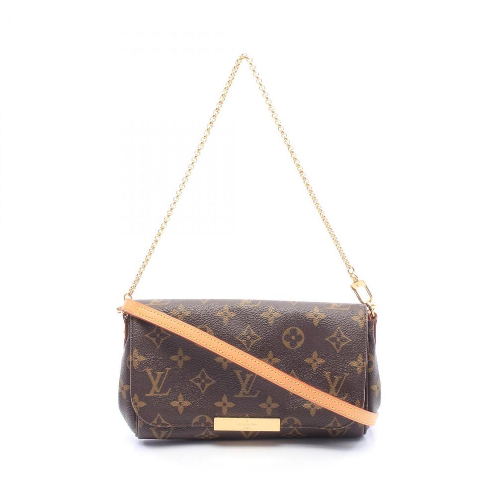 Louis Vuitton Favorite PM Monogram 2-Way Handbag, Coated Canvas Leather, Wome...